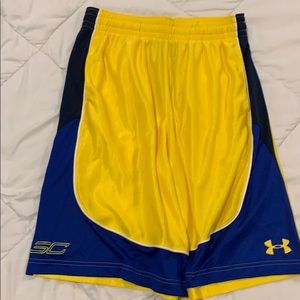 UA SC basketball shorts